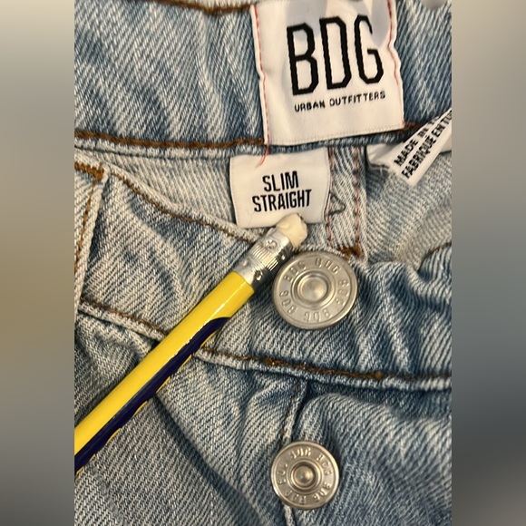 BDG Slim Straight sz 27 - Picture 3 of 5